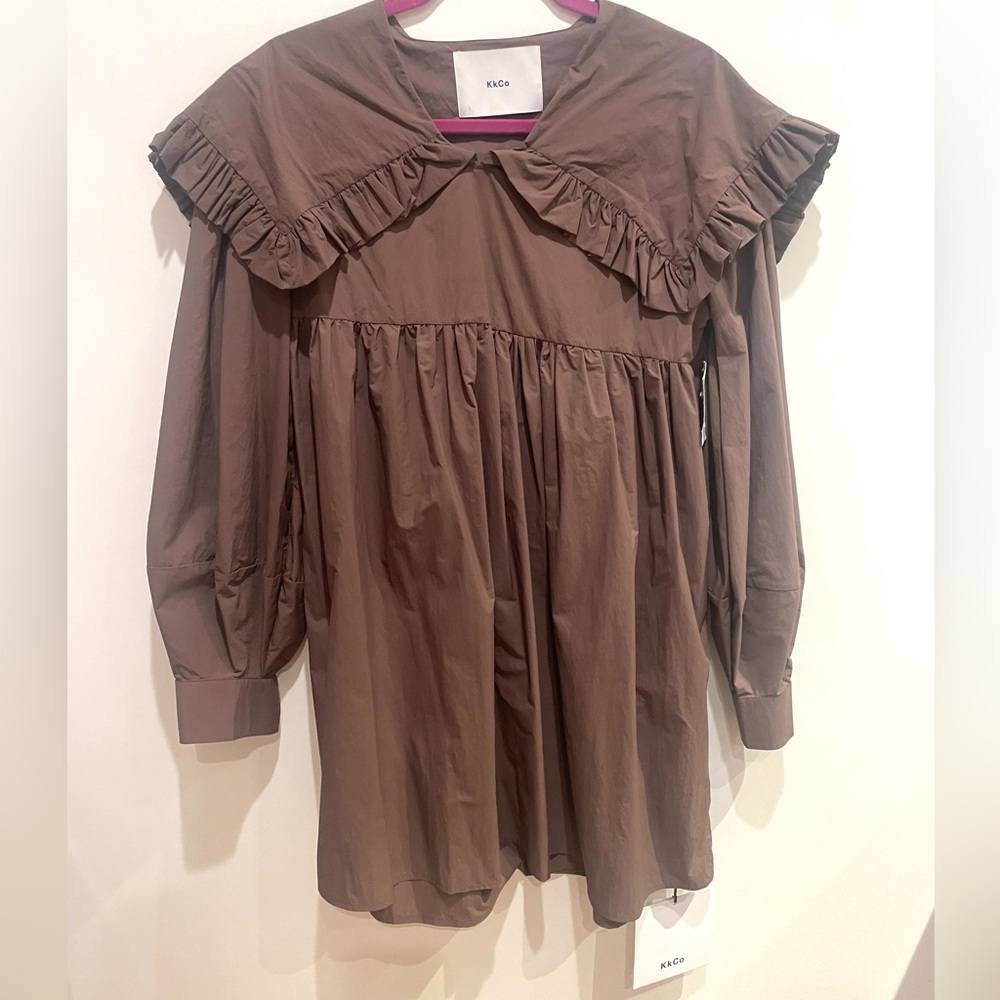 💎BNWT💕KKCO MINI SAILIR DRESS IN OAK - Picture 6 of 9